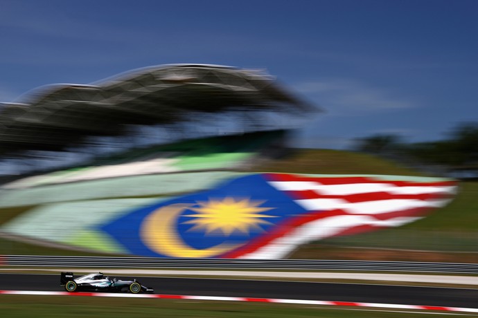 Nico Rosberg foi o mais rápido no 1º treino livre para o GP da Malásia (Foto: Getty Images)