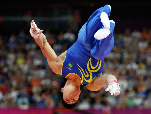 sergio sakaki ginástica londres 2012 olimpíadas (Foto: AP)