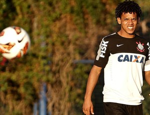 Romarinho treino Corinthians Argentina Boca Juniors (Foto: Rodrigo Coca / Agência Corinthians)