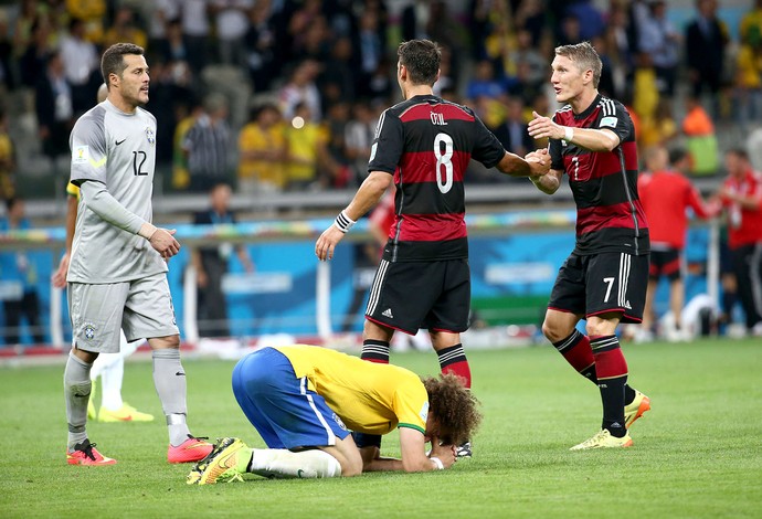 David Luiz derrota Brasil (Foto: André Durão / Globoesporte.com)
