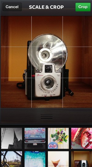 Nova interface de câmera do Instagram para iOS (Foto: Reprodução)