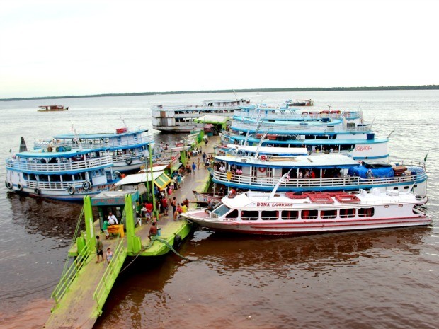 Cais da Manaus Moderna (Foto: Marcos Dantas/G1 AM) Cais da Manaus Moderna (Foto: Marcos Dantas/G1 AM)