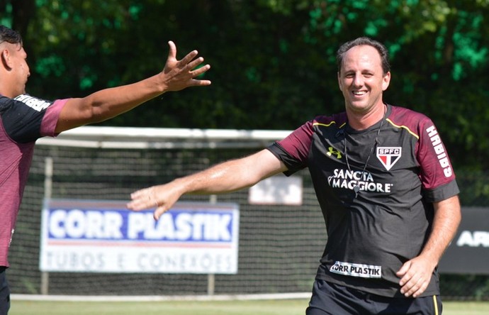 Primeiro treino técnico Rogério Ceni São Paulo (Foto: Érico Leonan / saopaulofc.net)