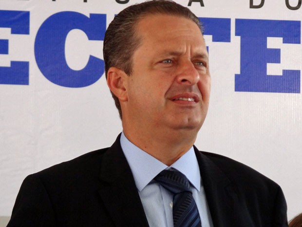 Eduardo Campos comentou reunião com governadores (Foto: Katherine Coutinho / G1)