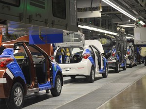 Confira imagens da linha de produção da fábrica da Hyundai em Piracicaba, inaugurada nesta sexta-feira (9) (Foto: Thomaz Fernandes/G1) Confira imagens da linha de produção da fábrica da Hyundai em Piracicaba, inaugurada nesta sexta-feira (9) (Foto: Thomaz Fernandes/G1)