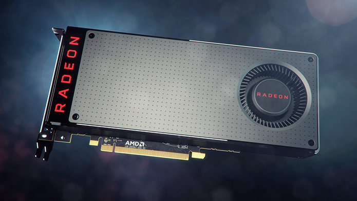 Placa da AMD chama atenção pela perspectiva de desempenho, baixo consumo de energia e suporte à realidade virtual em preço muito mais baixo do que os produtos similares da Nvidia (Foto: Divulgação/AMD)