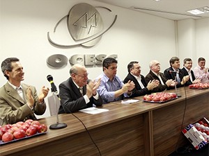Governo do Estado e BRDE liberam linha de crédito para produtores de maçã (Foto: Neiva Daltrozo / SECOM)