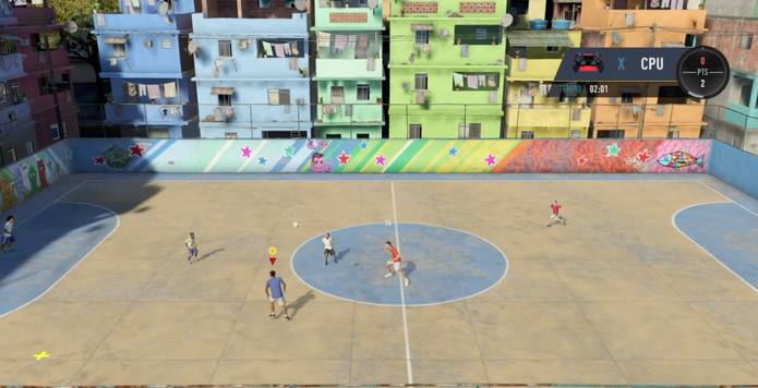 Modo A Jornada tem até pelada com Alex Hunter em favela do RIo de Janeiro (Foto: Reprodução / TechTudo) Modo A Jornada tem até pelada com Alex Hunter em favela do RIo de Janeiro (Foto: Reprodução / TechTudo)
