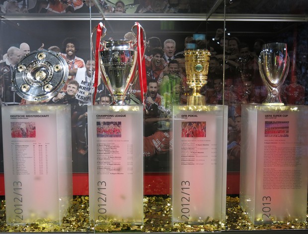 Taças Bayern de Munique (Foto: Victor Canedo)