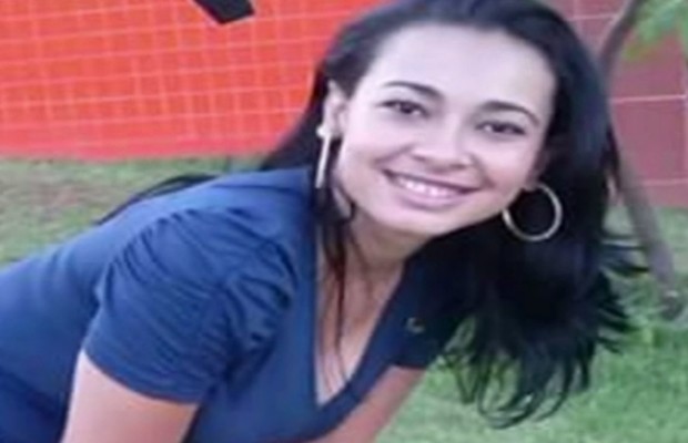 Gerlandia Costa morreu esfaqueada enquanto ia buscar filhas na escola em Anápolis, Goiás (Foto: Reprodução/TV Anhanguera)