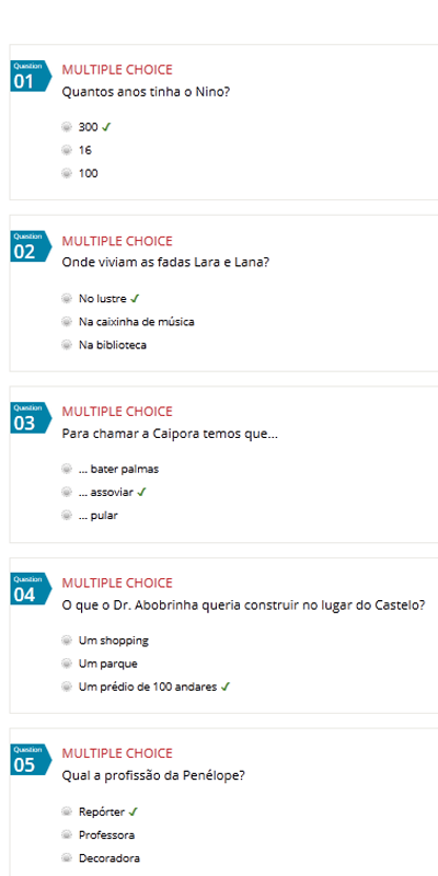 Resposta do Quiz sobre o Castelo Rá Tim Bum - parte 1 - Revista