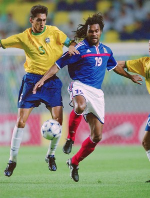 leomar Karembeu brasil x fran&ccedil;a   (Foto: Getty Images)