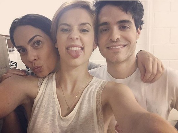 Sophia Abrahão posta foto ao lado de Adriana Prado e Fábio Audi (Foto: Arquivo Pessoal)