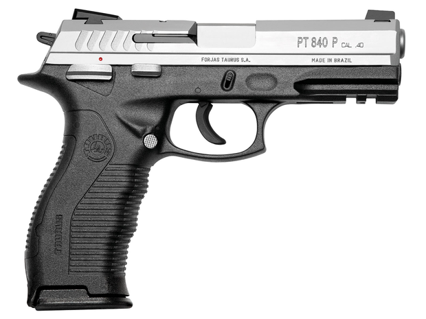 Pistola utilizada por Thiago Tomé era do modelo PT840P (Foto: Reprodução/ Internet)