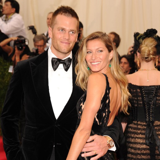 Gisele Bundchen e Tom Brady (Foto: Kevin Mazur/WireImage) Gisele Bundchen e Tom Brady (Foto: Kevin Mazur/WireImage)