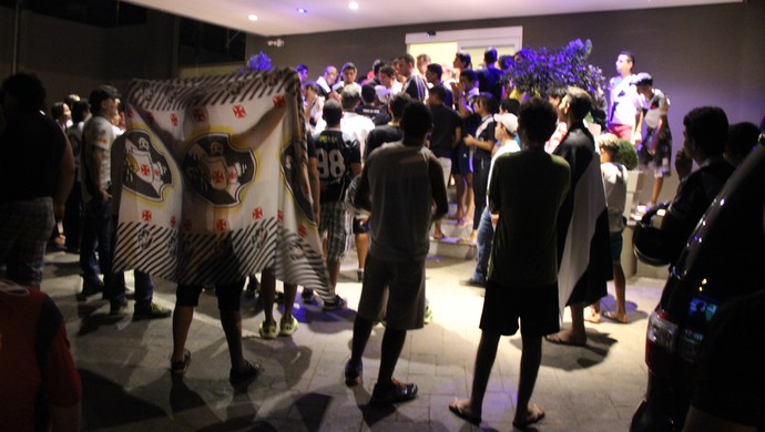 entrada do hotel vasco (Foto: João Paulo Maia)