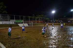 Copa futebol de areia rio branco praça elias mansour (Foto: Duaine Rodrigues)