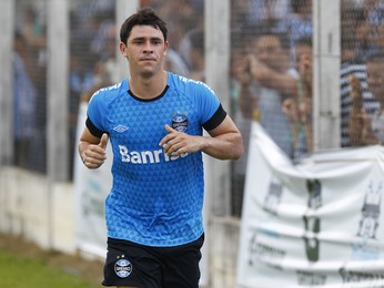 Giuliano Grêmio treino pré-temporada Gramado (Foto: Lucas Uebel/Grêmio)