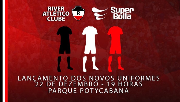 Novo uniforme River-PI (Foto: Divulgação)