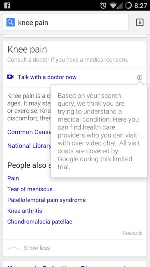 Google testa consultas a médicos via videoconferência para quem busca por termos médicos. (Foto: Reprodução/Reddit.com) Google testa consultas a médicos via videoconferência para quem busca por termos médicos. (Foto: Reprodução/Reddit.com)
