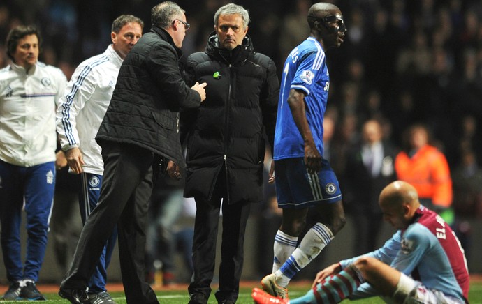 José Mourinho Paul Lambert Chelsea Aston Villa (Foto: Getty Images)