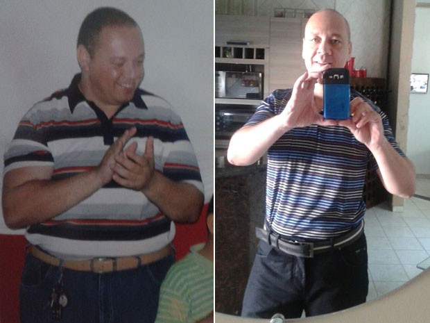Henk Van Rijn Duarte emagreceu 40 kg para comemorar o aniversário de 40 anos (Foto: Arquivo pessoal/Henk Van Rijn Duarte)