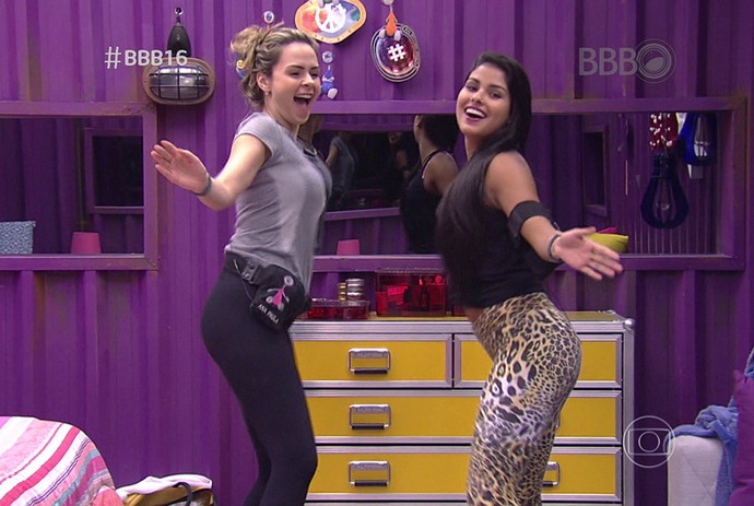 Ana Paula e Munik  (Foto: TV Globo)