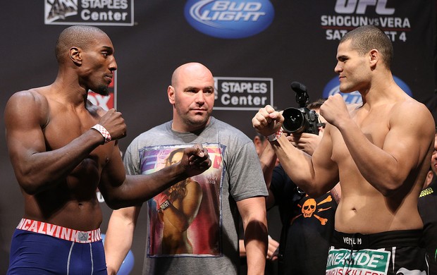 Phil Davis e Wagner Caldeirão Prado, UFC (Foto: Agência Getty Images)