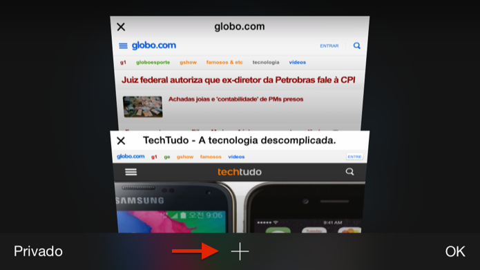 Pressione o botão por alguns segundos (Foto: Reprodução/Helito Bijora)