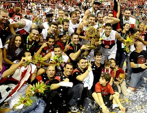 Basquete nbb Flamengo e Uberlândia final campeão (Foto: André Durão / Globoesporte.com)