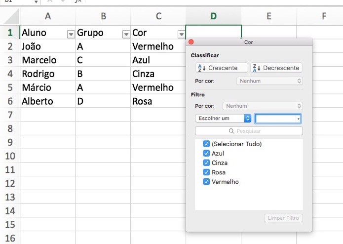 Como Criar Filtros No Excel Dicas E Tutoriais Techtudo 3469