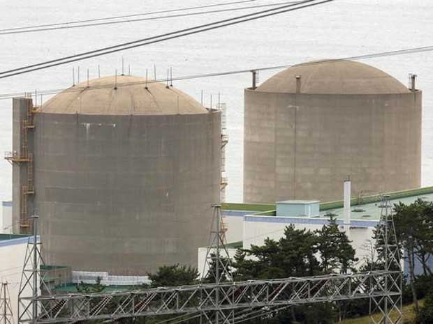 Reatores da usina nuclear de Gori. (Foto: Lee Jae-won / Reuters) Reatores da usina nuclear de Gori. (Foto: Lee Jae-won / Reuters)