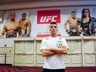 Thomas Almeida UFC 189 MMA (Foto: Evelyn Rodrigues)