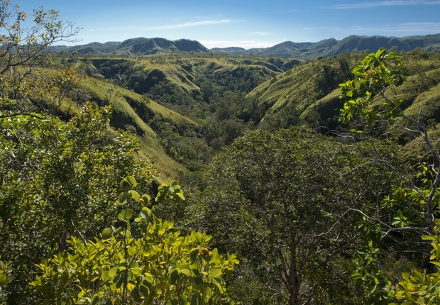 Reserva Natural Serra do Tombador, que conserva 8,7 mil hectares de Cerrado, em Cavalcante (GO) (Foto: José Paiva/Divulgação/Fundação Grupo Boticário de Proteção à Natureza)