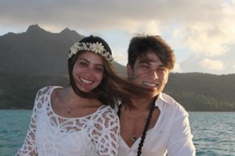 Carol Castro e o marido, Raphael Sander (Foto: Reprodução) Carol Castro e o marido, Raphael Sander (Foto: Reprodução)