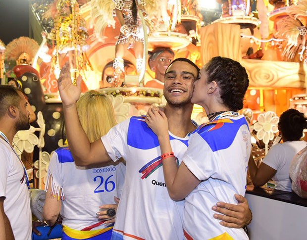 Sophia Abrahão e Sérgio Malheiros (Foto: Renato Wrobel/ Ed. Globo)