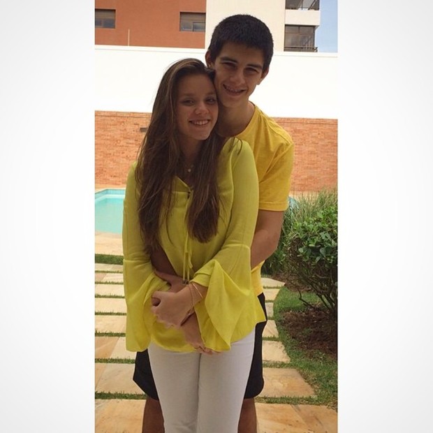 Vinicius e Carolina Figueiredo (Foto: Reprodução/Instagram)