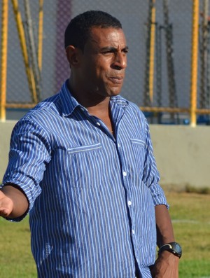Técnico Pedrinho, do Boca Júnior-SE (Foto: Thiago Barbosa / GLOBOESPORTE.COM)