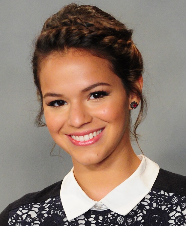 Bruna Marquezine na coletiva de Em Família (Foto: TV Globo/Divulgação) Bruna Marquezine na coletiva de Em Família (Foto: TV Globo/Divulgação)