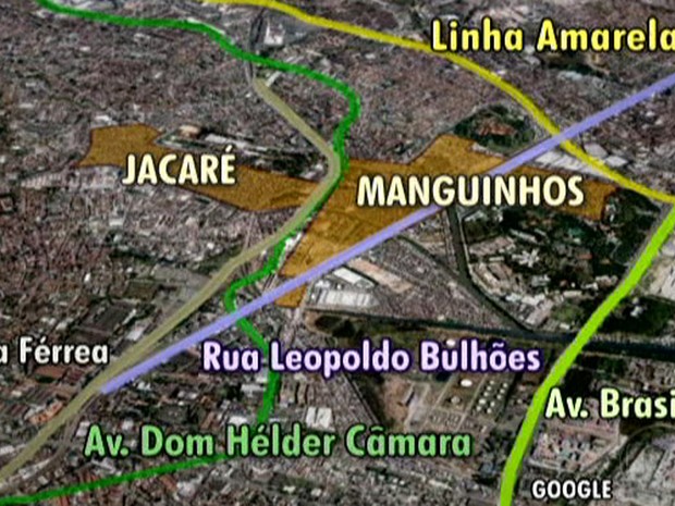 Mapa mostra localização das comunidades na Zona Norte do Rio de Janeiro. Após ação da polícia, região receberá Unidade de Polícia Pacificadora (UPP).  (Foto: Editoria de Arte/TV Globo)