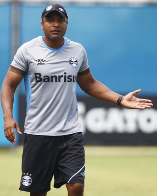 Técnico do Grêmio Roger Machado (Foto: Lucas Uebel / Grêmio / Divulgação)