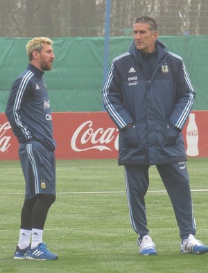 Messi Edgardo Bauza Argentina (Foto: Reprodução/Twitter)