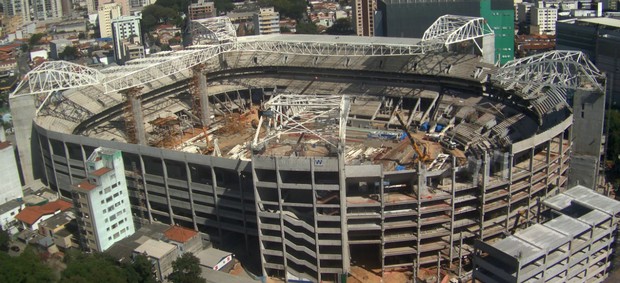 Arena Palestra Allianz Parque agosto (Foto: Divulgação / WTorre)