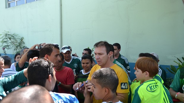 Velloso Palmeiras Mogi das Cruzes (Foto: Vitor Geron)