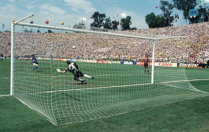 taffarel brasil baggio itália 1994 final copa do mundo (Foto: Agência Getty Images)