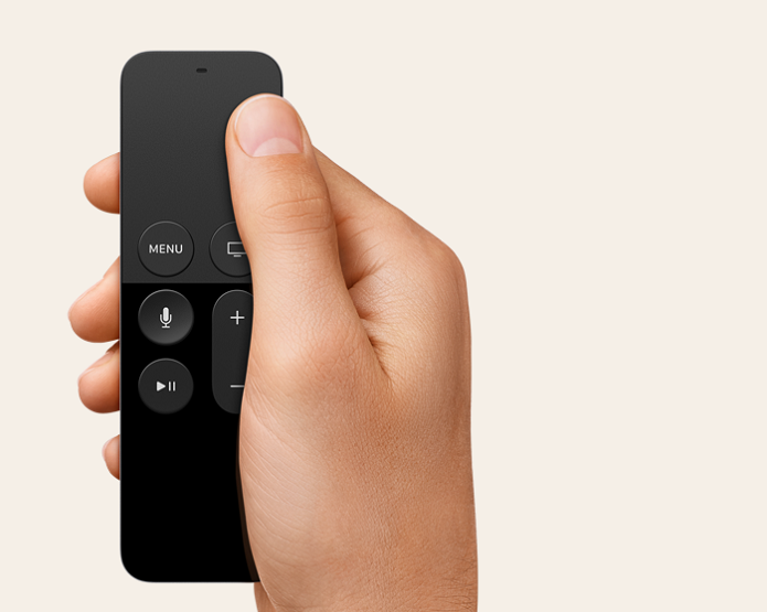 Novo controle da Apple TV (Foto: Divulgação/Apple)