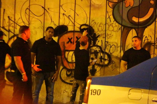 Justin Bieber no Rio (Foto: Delson Silva e Gabriel Reis/Agnews)