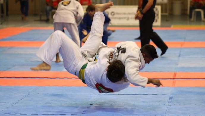 Ginásio do Sesi Clube recebe segunda etapa do Nordeste Open de Jiu-jitsu 2014 (Foto: Marcos Diniz/Divulgação)