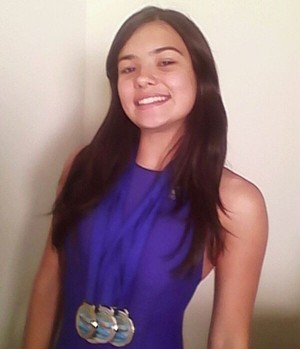 Giovana Dutra Natação Araxá (Foto: Giovana Dutra/Arquivo Pessoal)