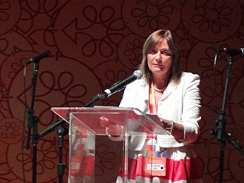 Diretora-adjunta da Organização Mundial da Saúde (OMS), Marie-Paule Kieny (Foto: Katherine Coutinho/G1)